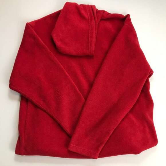 Nike Performance Men Medium Red Long Sleeve Athletic Hoodie Pullover - Picture 5 of 5
